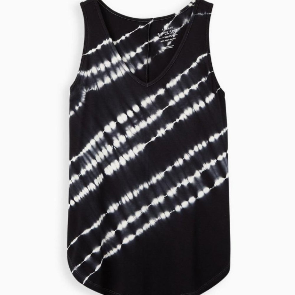 Torrid Favorite Tunic Super Soft V-Neck Tunic Tank